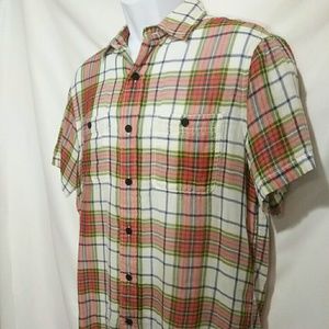 Men's Nautica short sleeve button-down shirt
